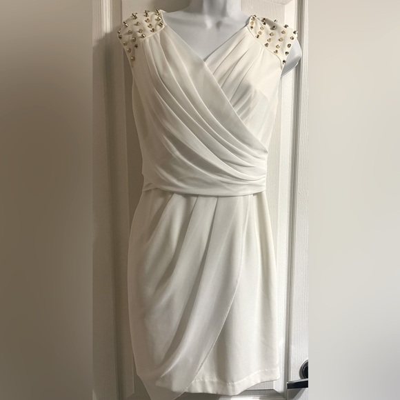 Baisi Drape Dress - Picture 1 of 8